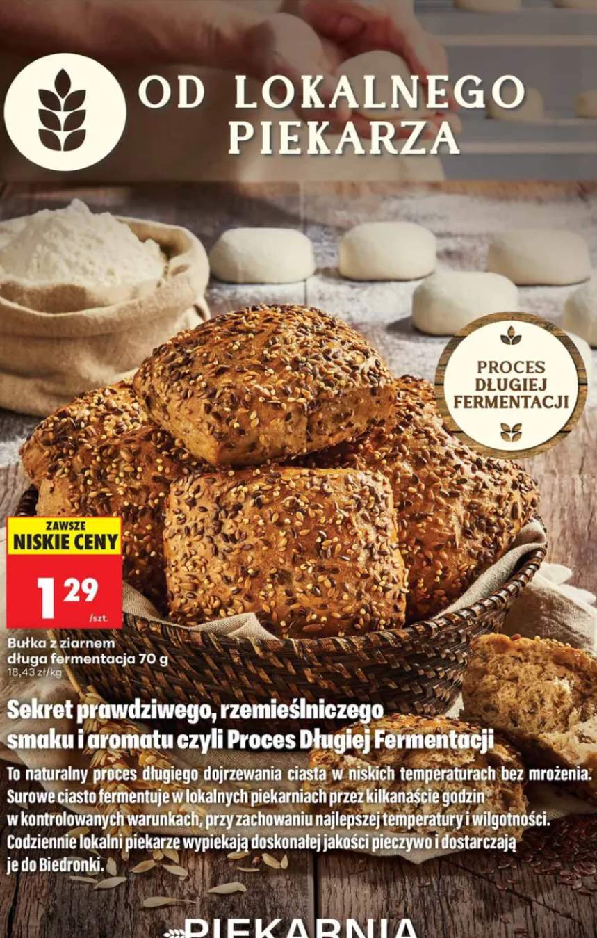 bułka z ziarnami