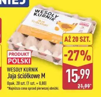 Jaja ściółkowe M Wesoły Kurnik
