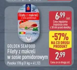 Filety z makreli w sosie pomidorowym Golden Seafood