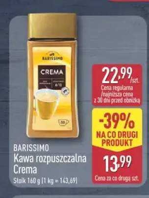 Kawa rozpuszczalna Barissimo Crema