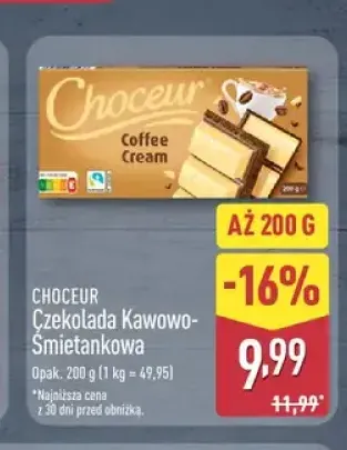 Czekolada Kawowo-Śmietankowa Choceur