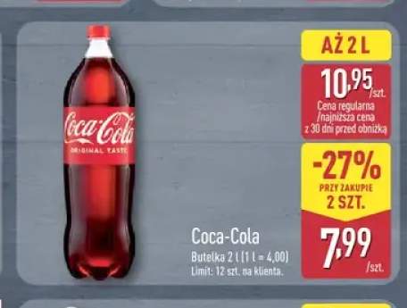 Napój gazowany Coca-Cola Original Taste