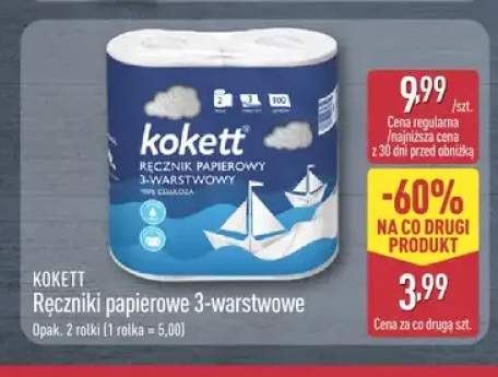 Ręczniki papierowe 3-warstwowe Kokett