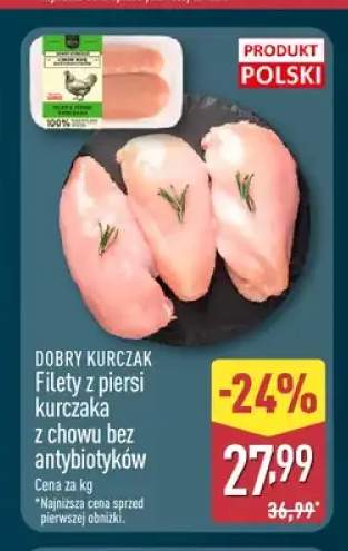 Filety z piersi kurczaka Dobry Kurczak