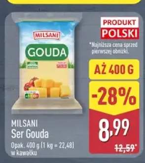 Ser Gouda w kawałku Milsani