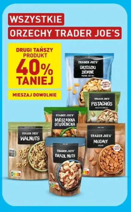 Orzechy Trader Joe's +6 wariantów
