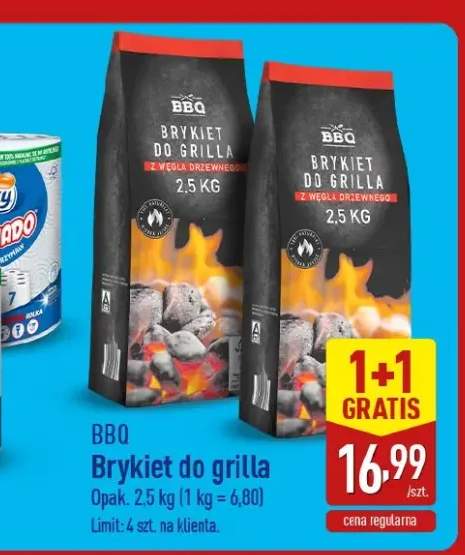 Brykiet do grilla BBQ