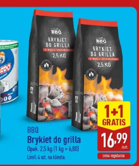 Brykiet do grilla BBQ