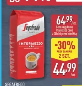 Kawa ziarnista Segafredo Intermezzo
