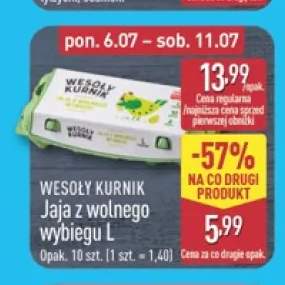 Jaja z wolnego wybiegu L Wesoły Kurnik