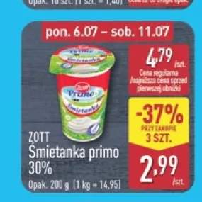 Śmietanka primo 30% Zott