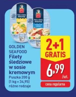 Filety śledziowe w sosie śmietankowym Golden Seafood +1 wariant