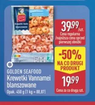 Krewetki Vannamei blanszowane Golden Seafood