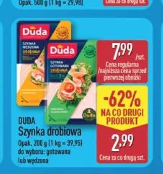 Szynka drobiowa gotowana Duda +1 wariant