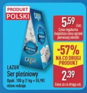 Ser pleśniowy Lazur Błękitny +1 wariant