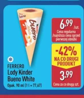 Lody Kinder Bueno White Ferrero