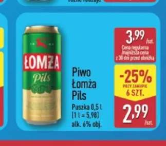 Piwo Łomża Pils