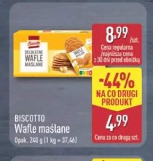 Wafle maślane Biscotto