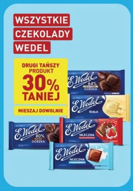 Czekolady Wedel +5 wariantów