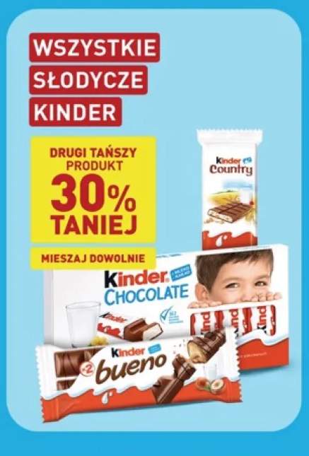 Słodycze Kinder +3 warianty