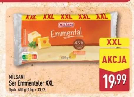 Ser Emmentaler XXL Milsani