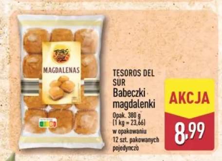 Babeczki magdalenki Tesoros del Sur
