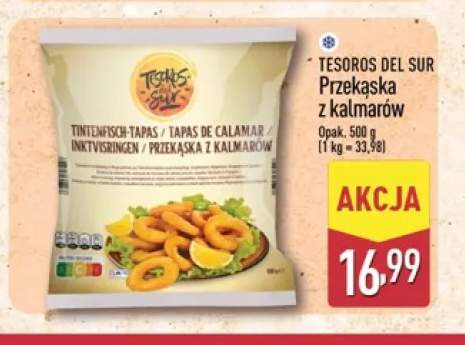 Przekąska z kalmarów Tesoros Del Sur