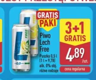 Piwo bezalkoholowe Lech Free