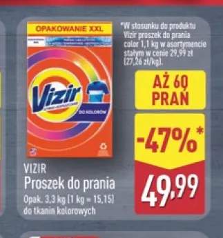 Proszek do prania Vizir do tkanin kolorowych