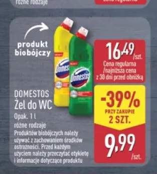 Żel do WC Domestos