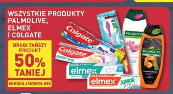 Produkty Palmolive Elmex i Colgate +6 wariantów