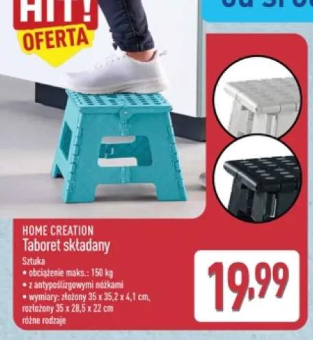 Taboret składany Home Creation