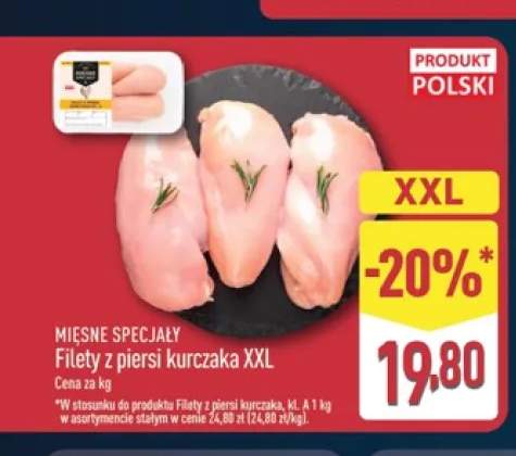 Filety z piersi kurczaka XXL Mięsne Specjały