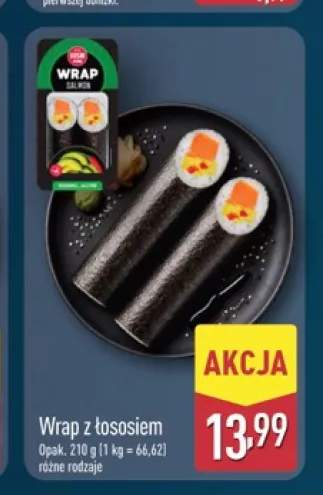 Wrap z łososiem