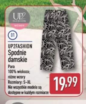 Spodnie damskie Up2Fashion