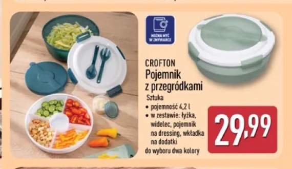 Pojemnik z przegródkami Crofton 4,2 l