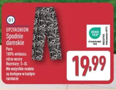 Spodnie damskie UP2FASHION