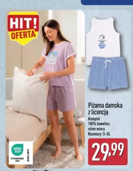Piżama damska z licencją