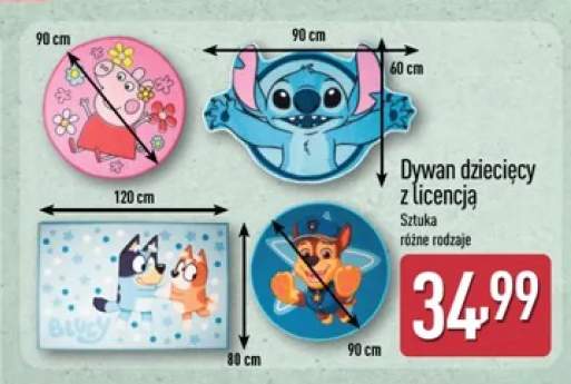 Dywan dziecięcy z licencją