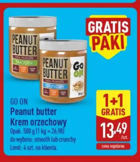 Krem orzechowy Go On Smooth +1 wariant