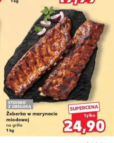 żeberka w marynacie