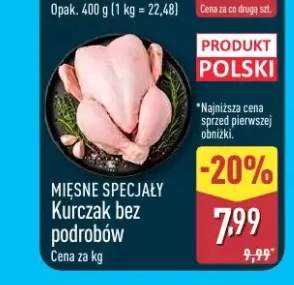 Kurczak bez podrobów Mięsne Specjały