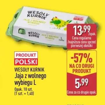Jaja z wolnego wybiegu L Wesoły Kurnik