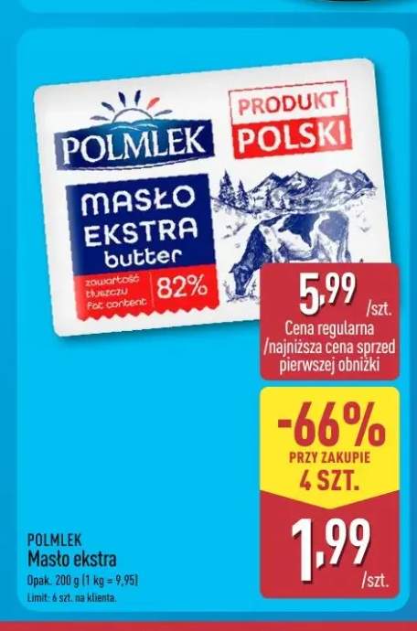 Masło ekstra Polmlek