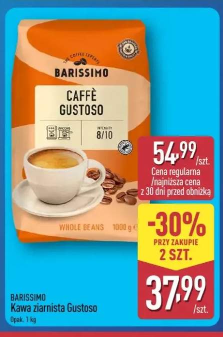 Kawa ziarnista Barissimo Caffè Gustoso