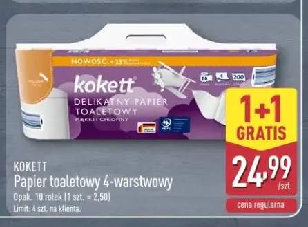 Papier toaletowy Kokett 4-warstwowy