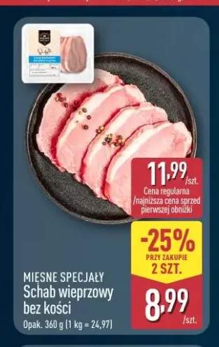 Schab wieprzowy bez kości Mięsne Specjały