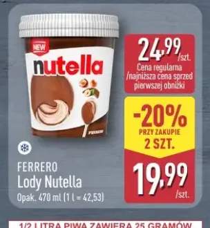 Lody Nutella Ferrero