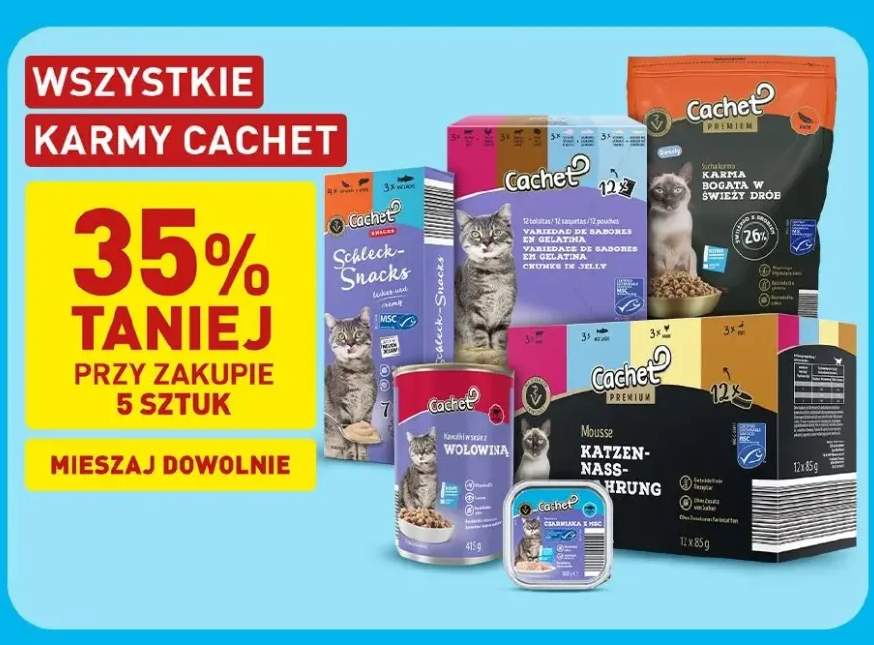 Przysmaki dla kotów Cachet Snacks Schleck-Snacks 7-pak +6 wariantów
