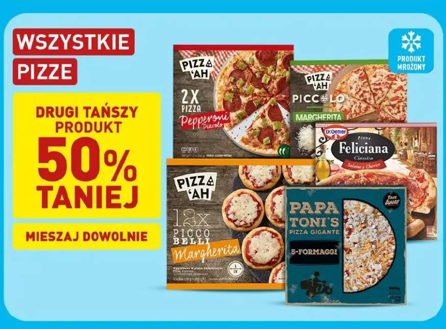 Pizze +5 wariantów